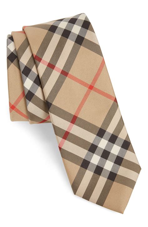 burberry pattern tie